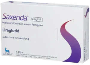 Saxenda® 6mg/1ml Pre-Filled Pen 5 x 3ml