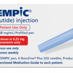 Ozempic® 0.25 mg or 0.5 mg Pre filled pen 1 x 3 mL